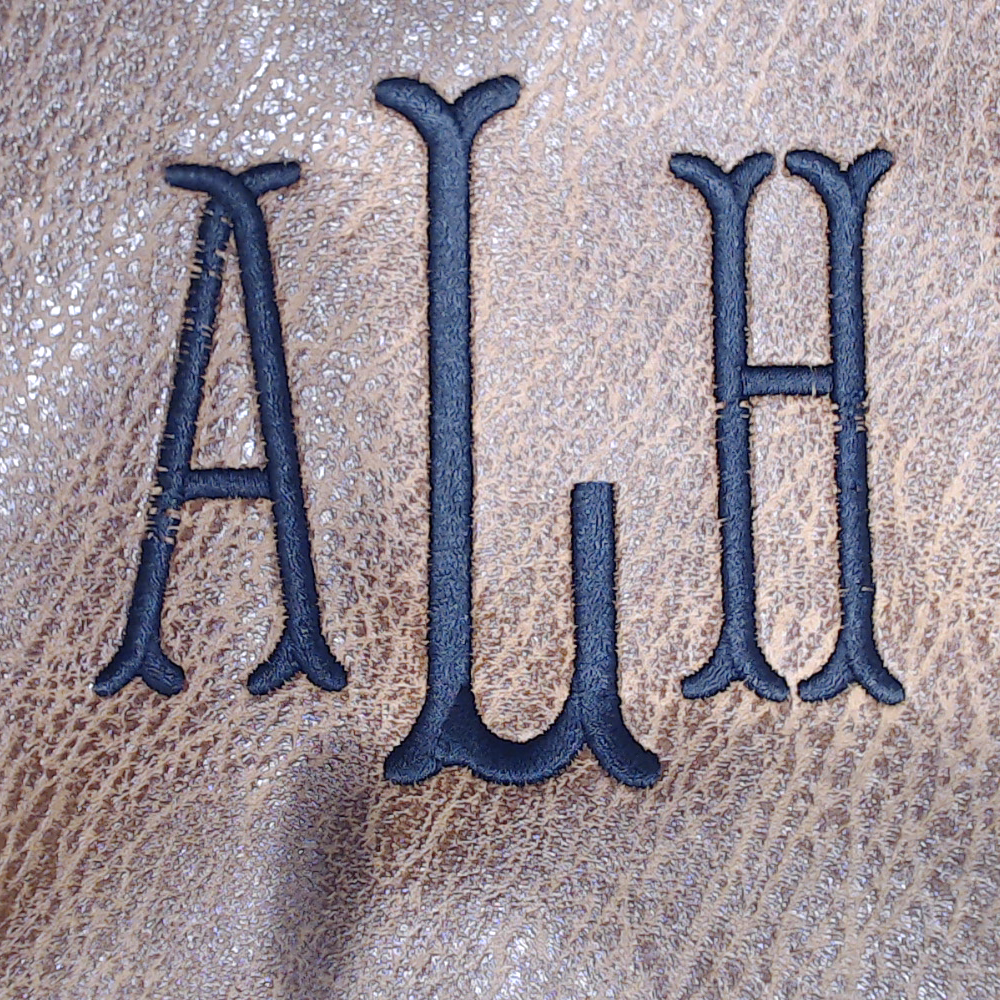 BLOOPER BAG: Monogrammed Saddlebag