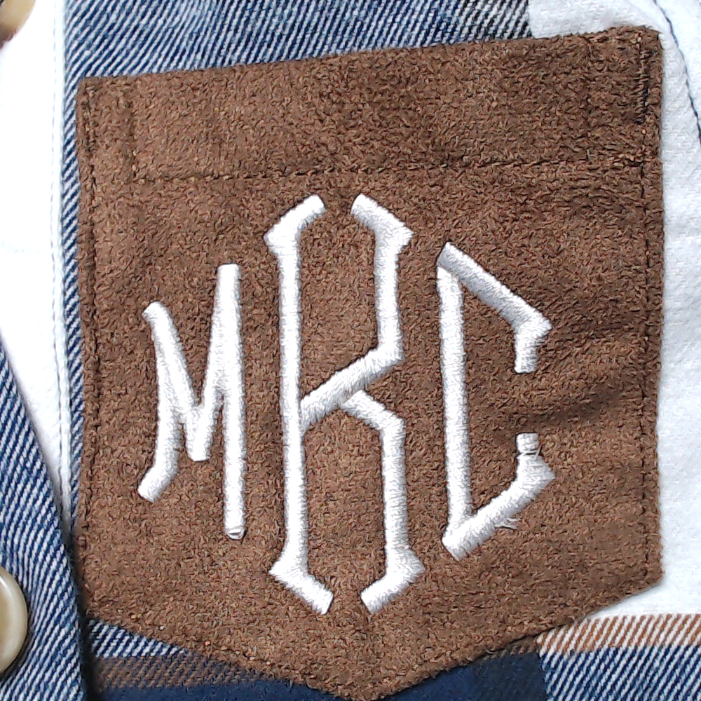 BLOOPER KIDS: Monogrammed Kids Shacket