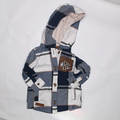 BLOOPER KIDS: Monogrammed Kids Shacket