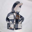 BLOOPER KIDS: Monogrammed Kids Shacket