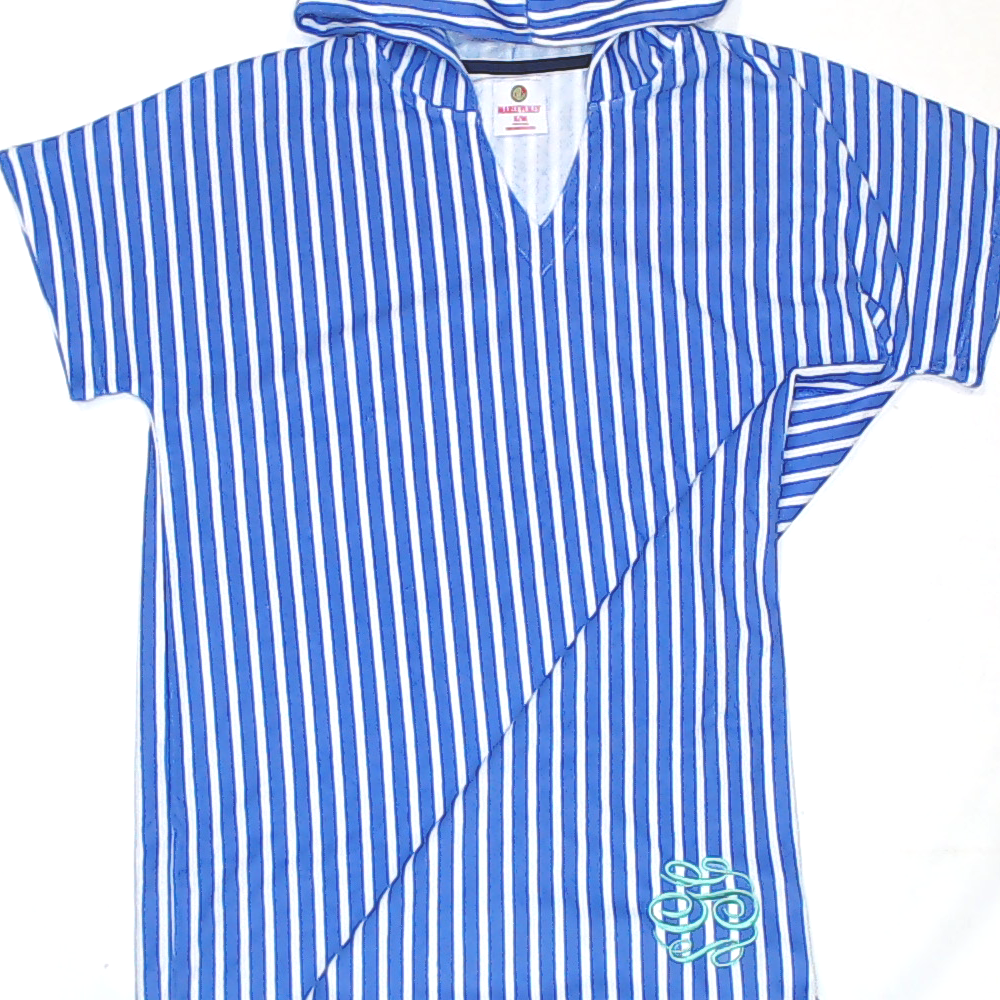 BLOOPER SWIM: Monogrammed Terry Cover Up
