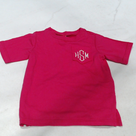 BLOOPER KIDS: Monogrammed Kids Short Sleeve Shirt