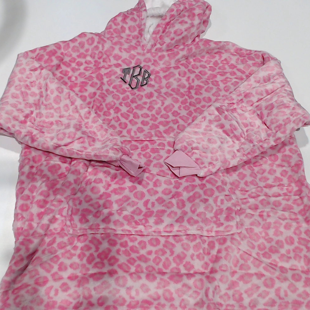 BLOOPER CLOTHING: Monogrammed Blanket Hoodie