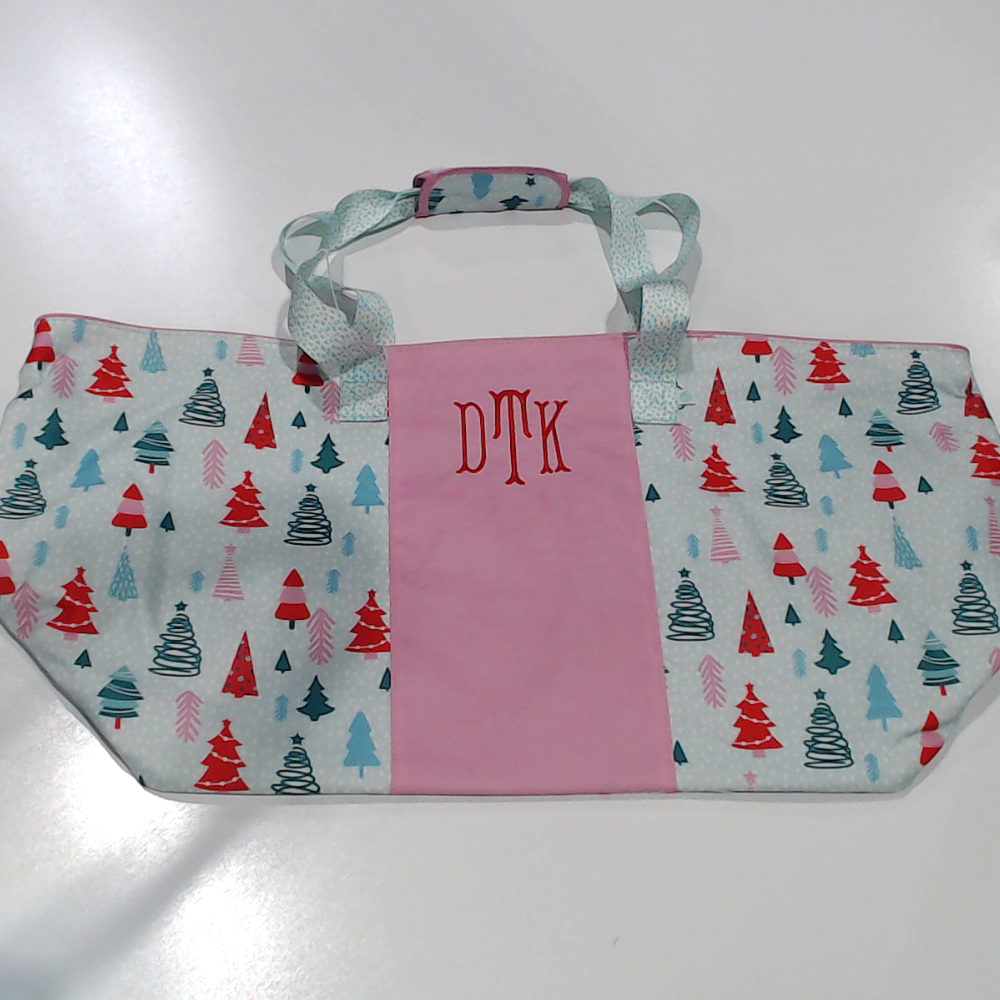 BLOOPER BAG: Monogrammed Extra Large Tote Bag