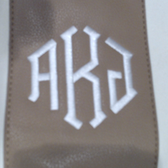 BLOOPER BAG: Monogrammed Weekender Bag