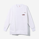 LSU Tigers Crewneck Sweatshirt | White