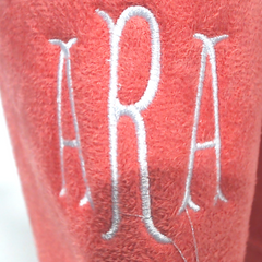 BLOOPER KIDS: Monogrammed Kids Sherpa Tie Booties