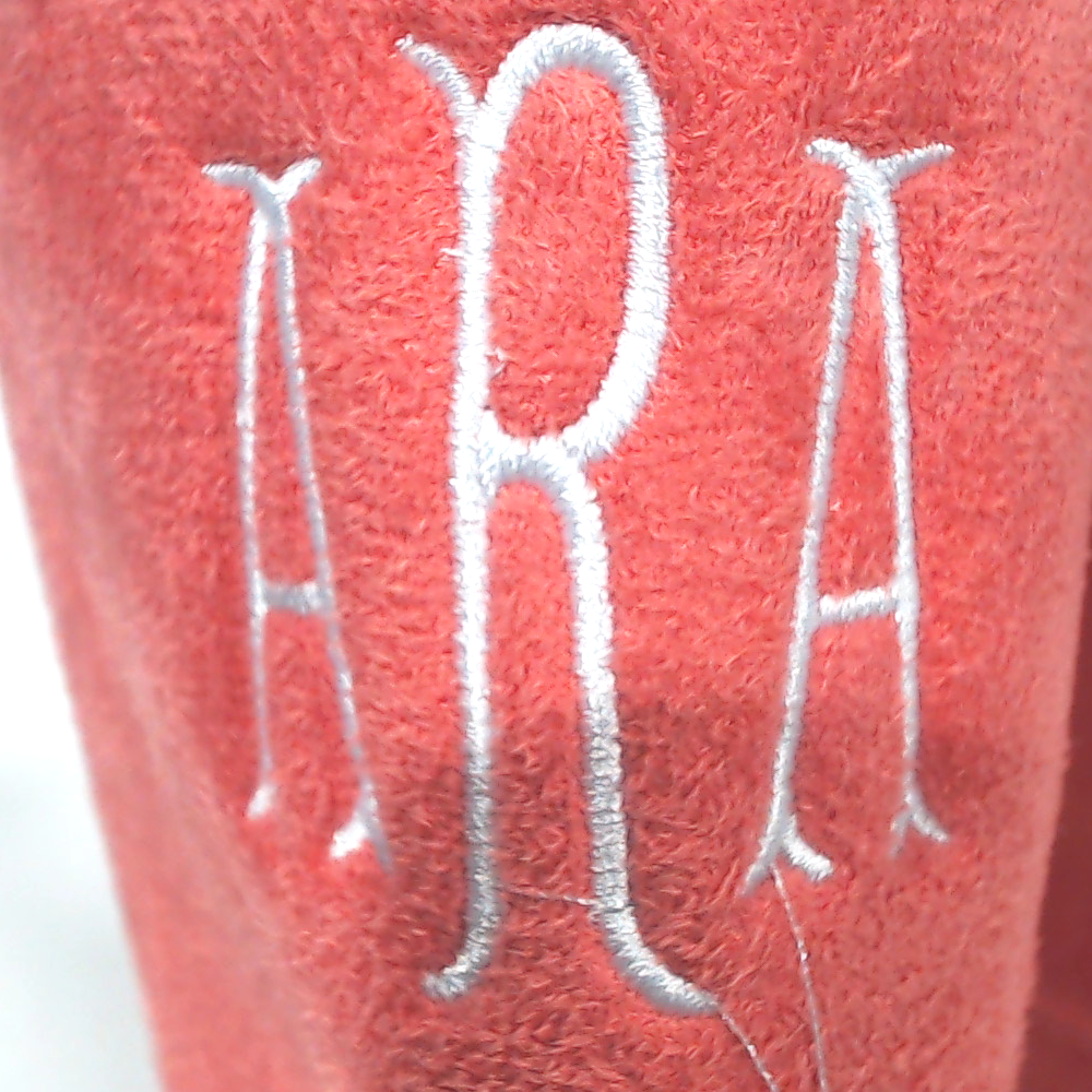 BLOOPER KIDS: Monogrammed Kids Sherpa Tie Booties