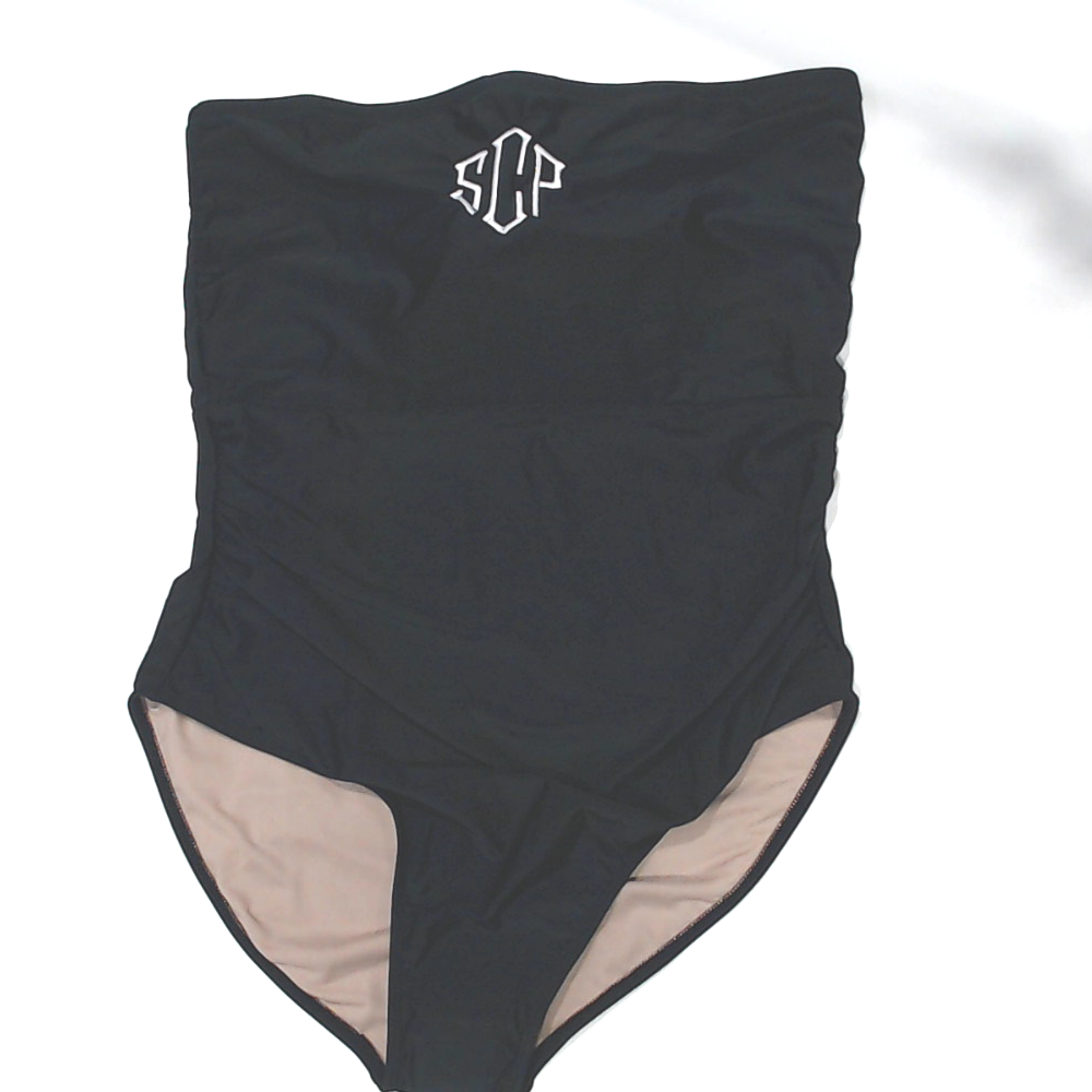 BLOOPER SWIM: Monogrammed One Piece Bathing Suit