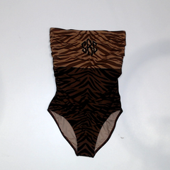 BLOOPER SWIM: Monogrammed One Piece Bathing  Suit