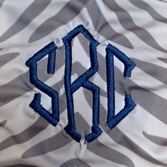 BLOOPER SWIM: Monogrammed One Piece Bathing  Suit