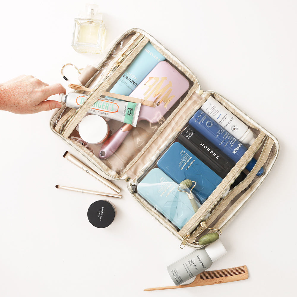 Monogrammed Travel Toiletry Bag