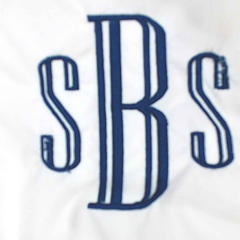 BLOOPER CLOTHING: Monogrammed Windbreaker Pullover