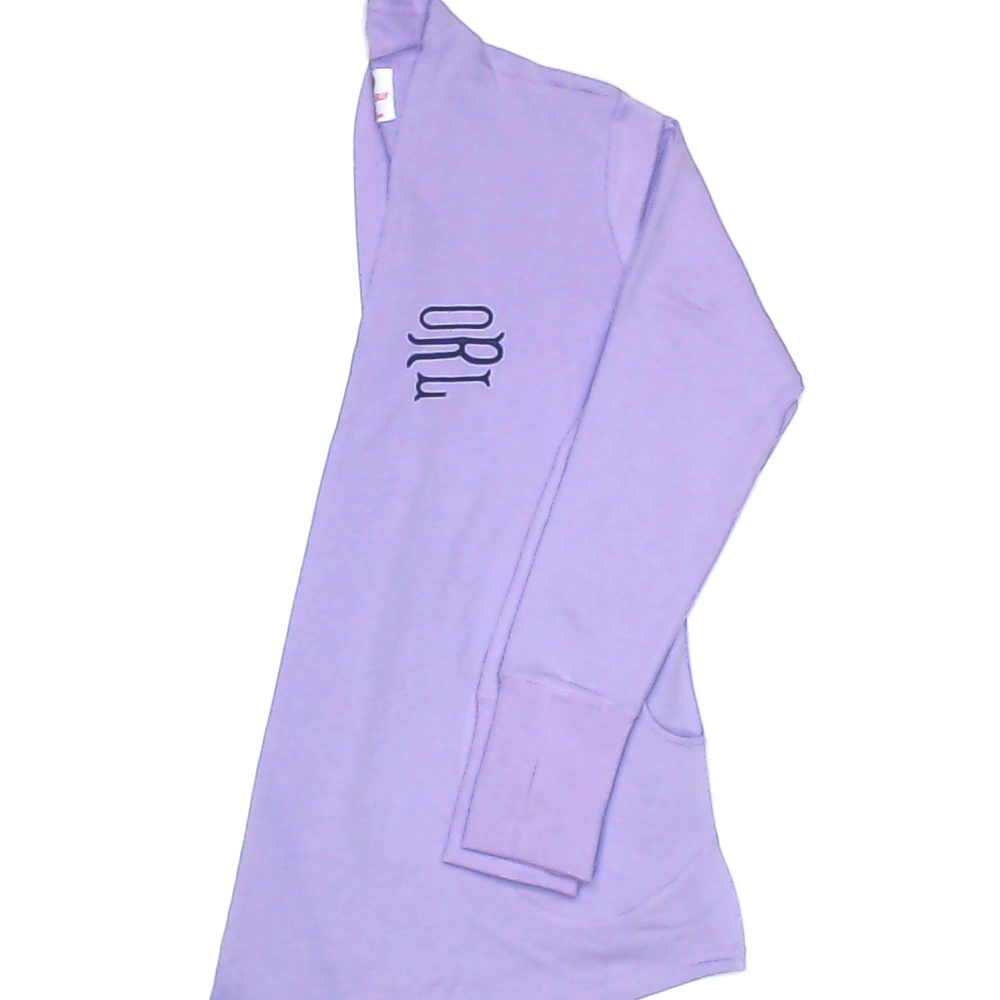 BLOOPER CLOTHING: Monogrammed Sweatshirt Cardigan
