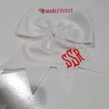 BLOOPER KIDS: Monogrammed Girls Hair Bow