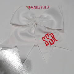 BLOOPER KIDS: Monogrammed Girls Hair Bow