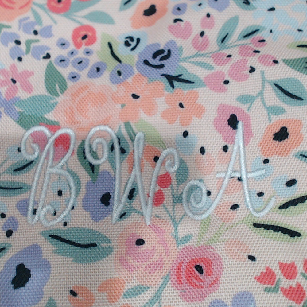 BLOOPER BAG: Monogrammed Weekend Bag