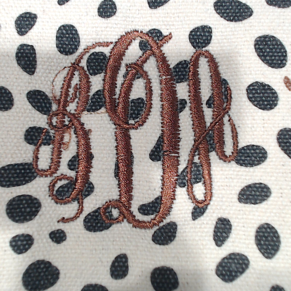 BLOOPER ACCESSORY: Monogrammed Keychain Wallet