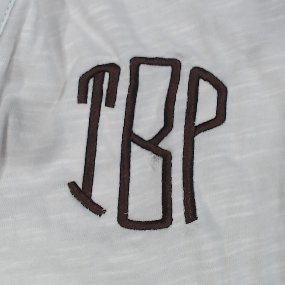 BLOOPER CLOTHING: Monogrammed Henley
