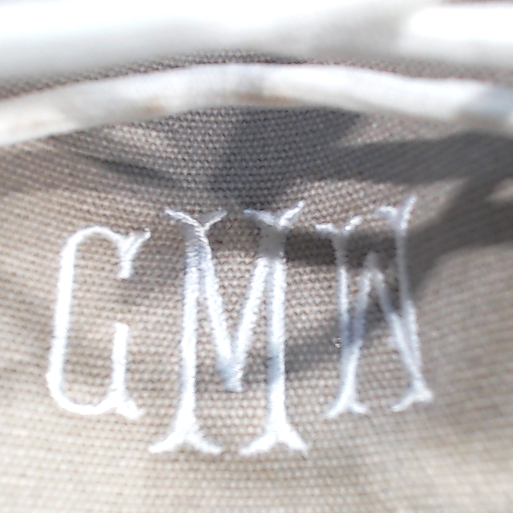 BLOOPER SHOES: Monogrammed Slip On Shoes