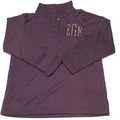 BLOOPER KIDS: Monogrammed Kids Quilted Pullover