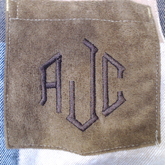 BLOOPER KIDS: Monogrammed Kids Shacket