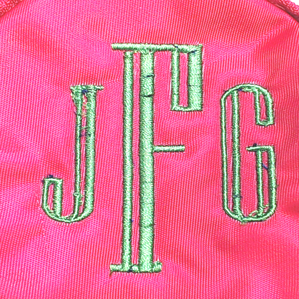 BLOOPER ACCESSORY: Monogrammed Travel Jewelry Case