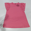 BLOOPER KIDS: Monogrammed Girls Flutter Sleeve Dress