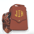 BLOOPER BAG: Monogrammed Phone Crossbody