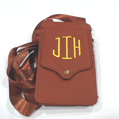 BLOOPER BAG: Monogrammed Phone Crossbody