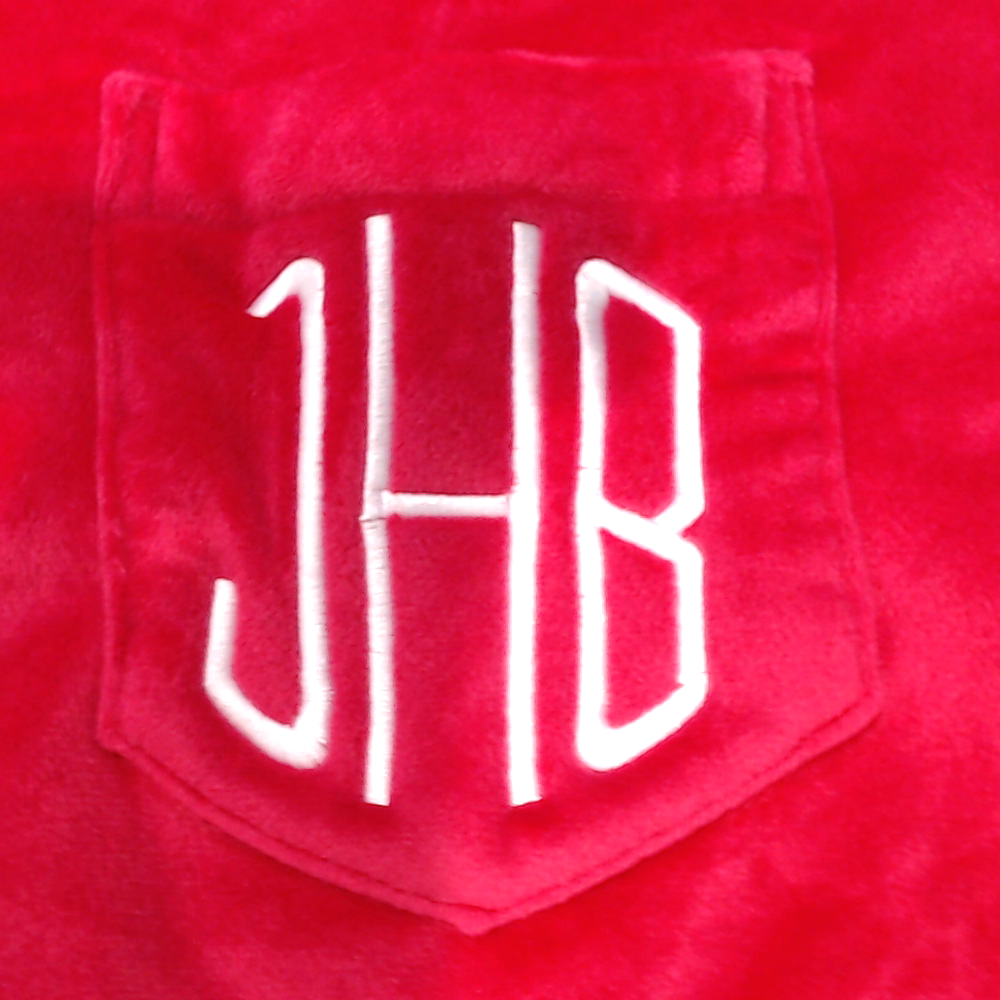 BLOOPER CLOTHING: Monogrammed Softspun Sweatshirt
