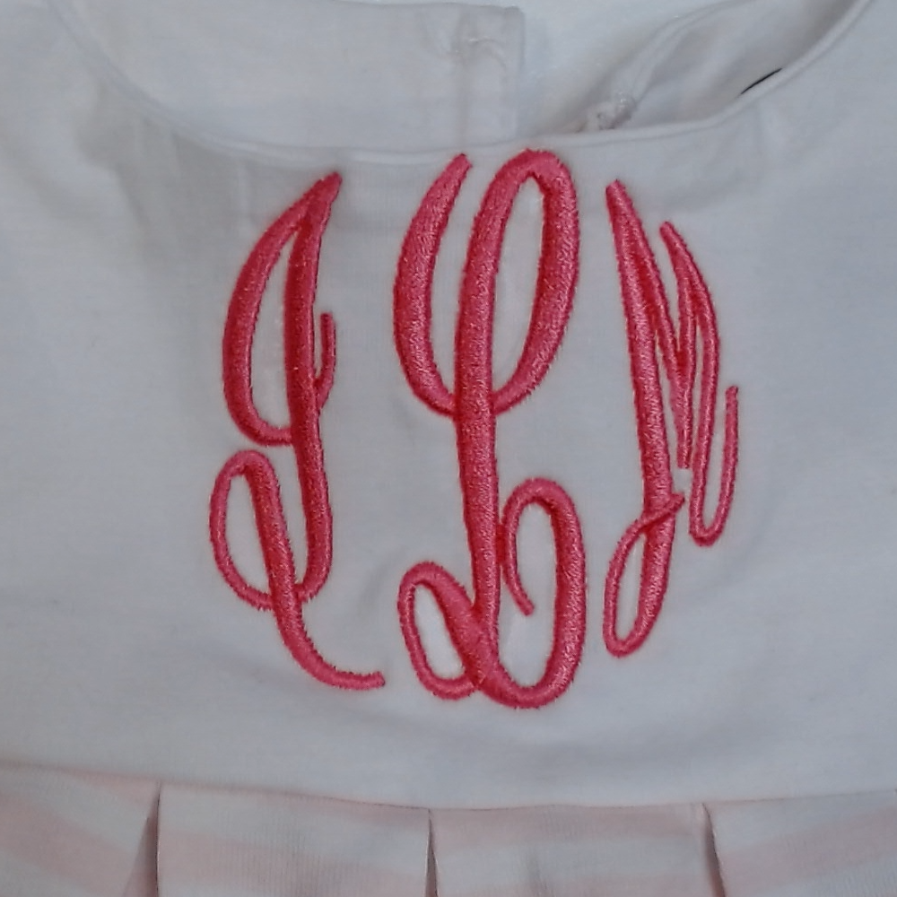 BLOOPER CLOTHING: Monogrammed Sunday Dress