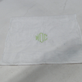 BLOOPER ACCESSORY: Monogrammed Hand Towel