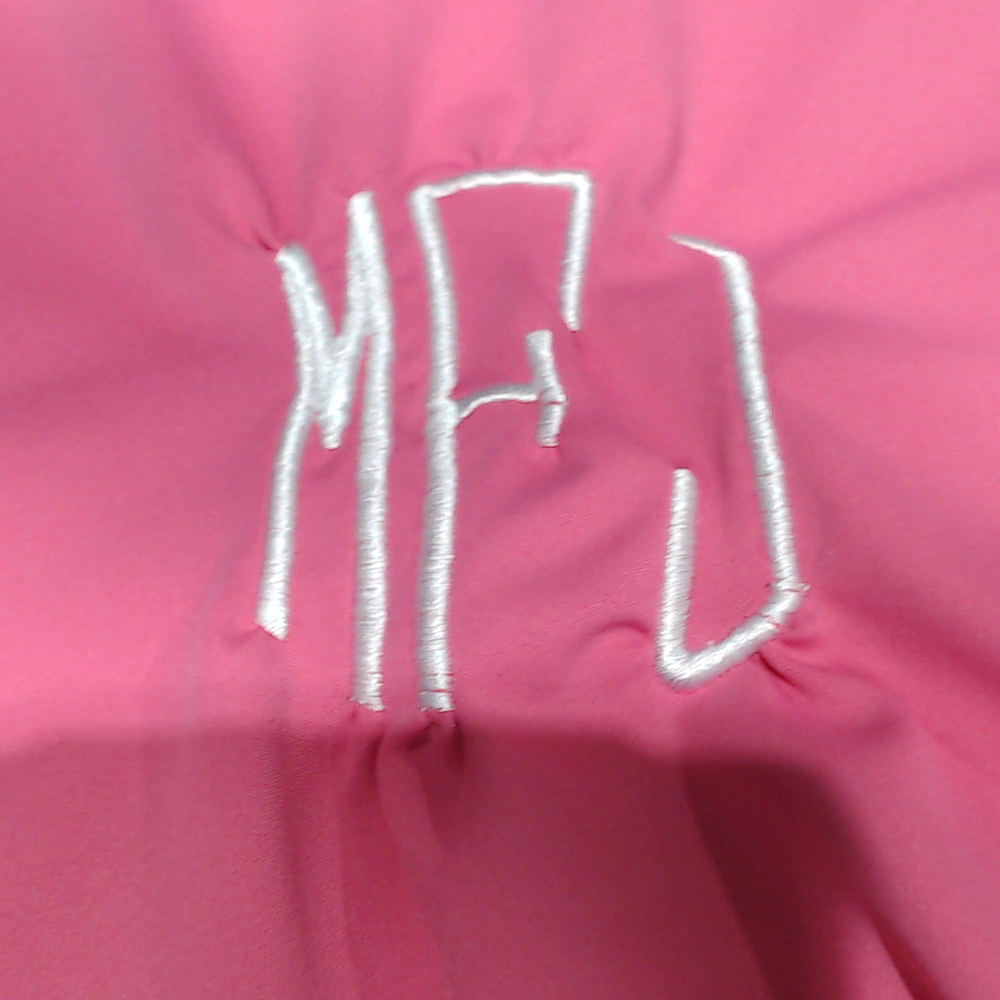 BLOOPER KIDS: Monogrammed Girls Scalloped Cover Up