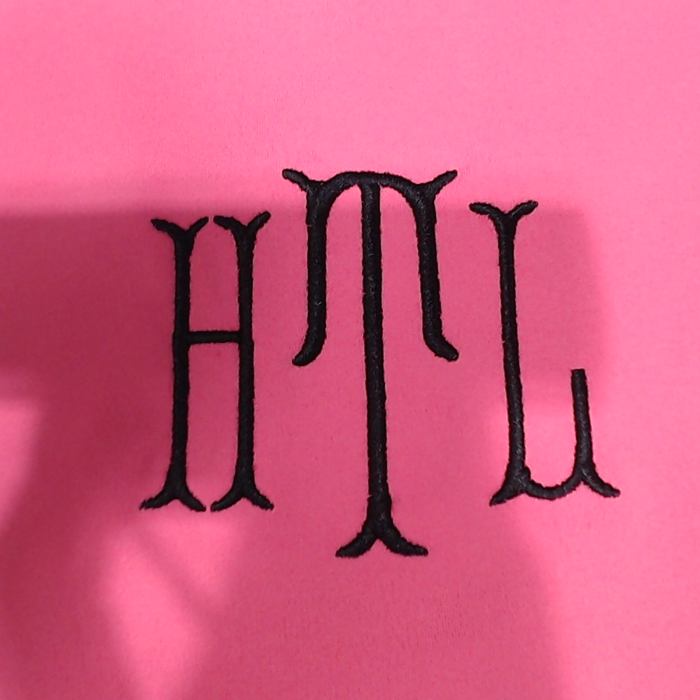 BLOOPER KIDS: Monogrammed Girls Scallop Dress