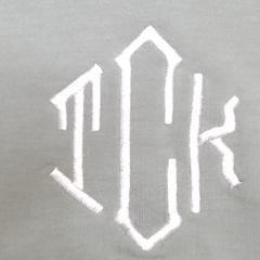BLOOPER CLOTHING: Monogrammed Waffle Knit Pullover