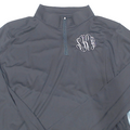 BLOOPER CLOTHING: Monogrammed Quarter Zip Pullover