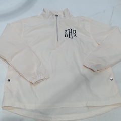 BLOOPER CLOTHING: Monogrammed Windbreaker Pullover
