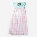 BLOOPER SWIM: Monogrammed Beach Cover Up