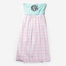 BLOOPER SWIM: Monogrammed Beach Cover Up