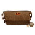Oklahoma State Cowboys Waxed Canvas Dopp Kit