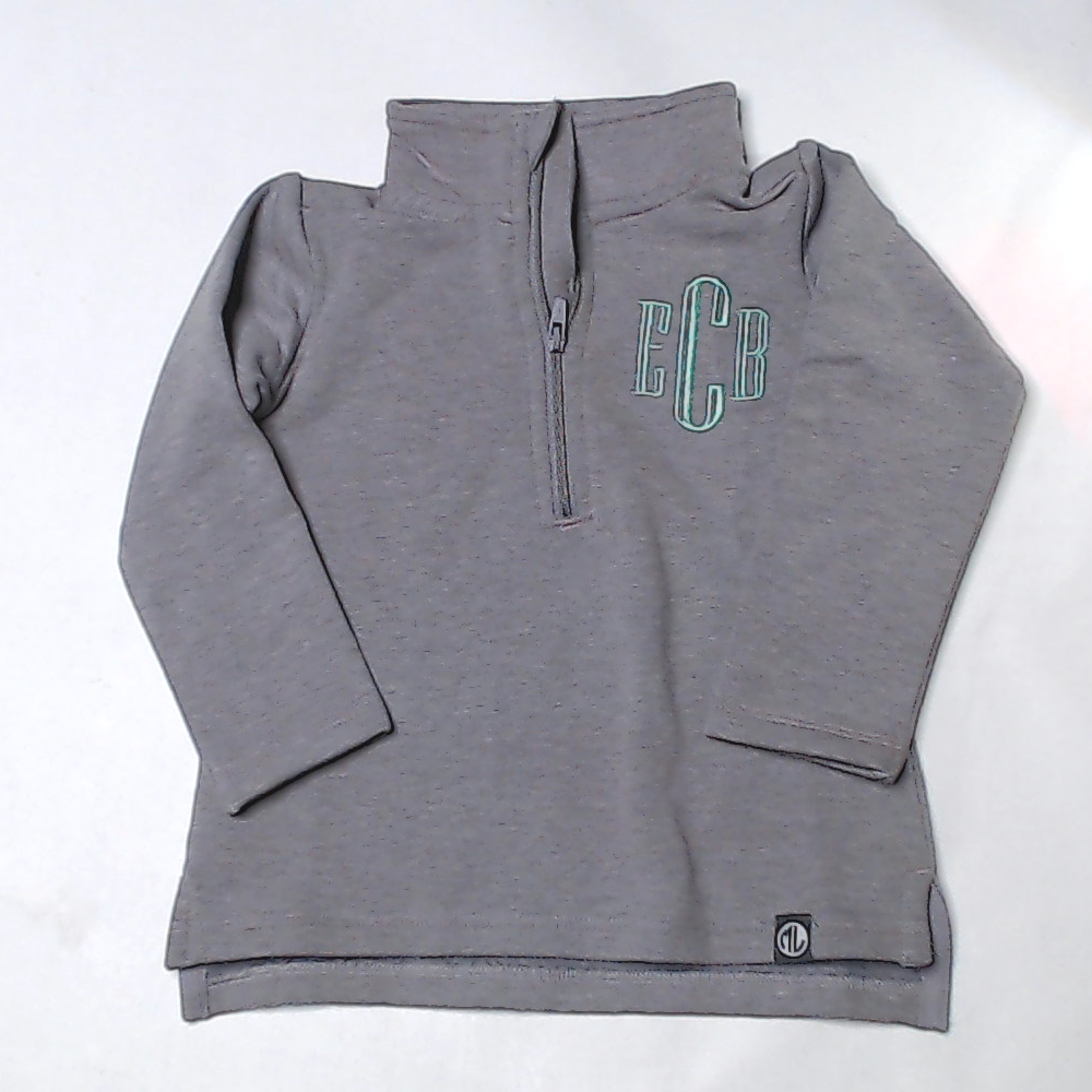 BLOOPER KIDS: Monogrammed Kids Pullover Sweatshirt