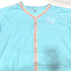 BLOOPER SWIM: Monogrammed Accent Cover Up