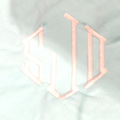BLOOPER SWIM: Monogrammed Accent Cover Up
