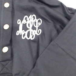 BLOOPER CLOTHING: Monogrammed Pullover