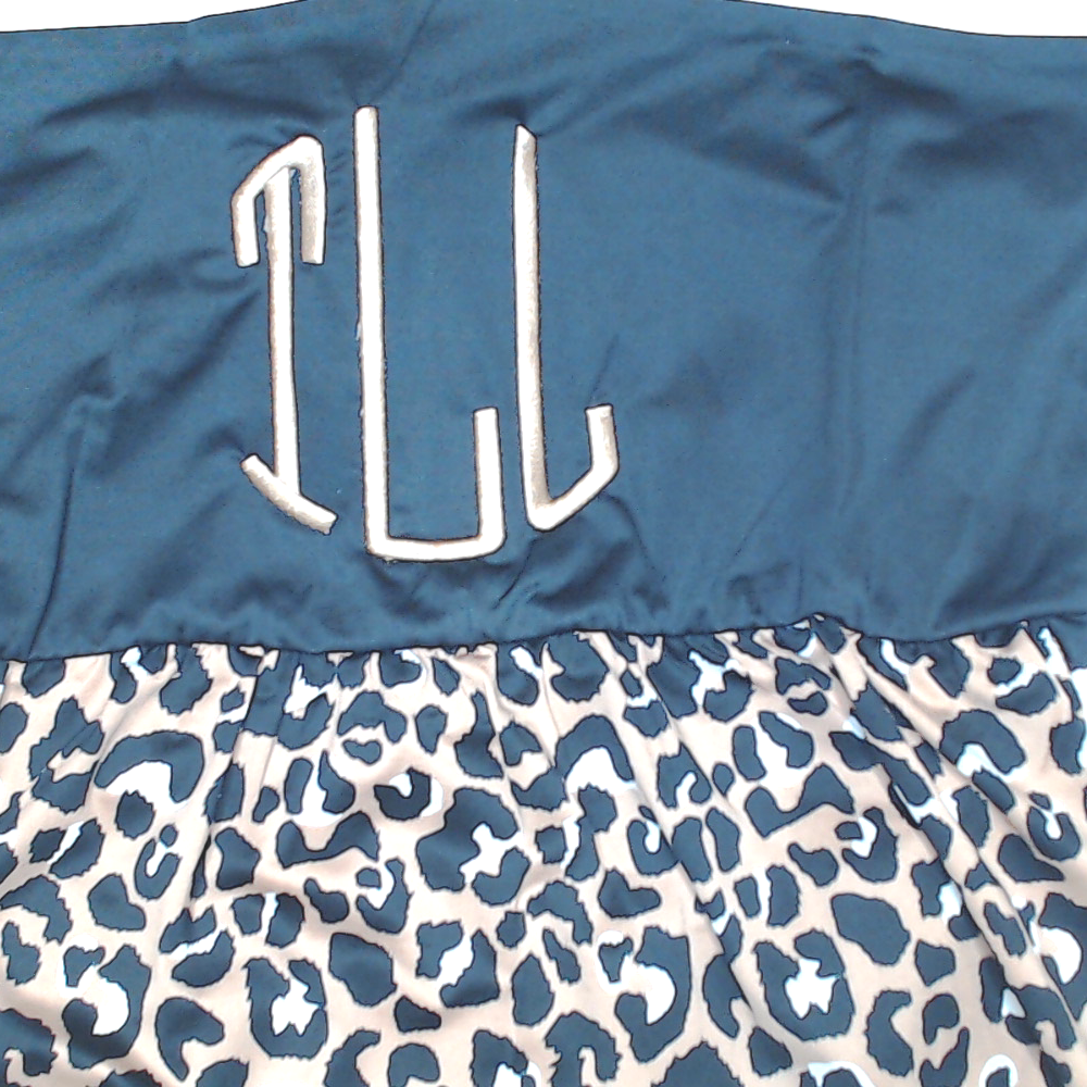 BLOOPER SWIM: Monogrammed Beach Cover Up