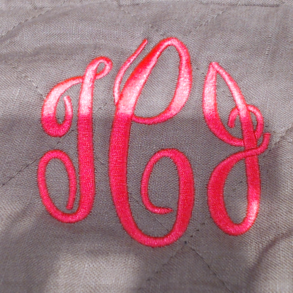 BLOOPER CLOTHING: Monogrammed Reversible Vest