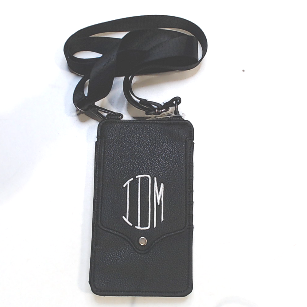 BLOOPER BAG: Monogrammed Phone Crossbody