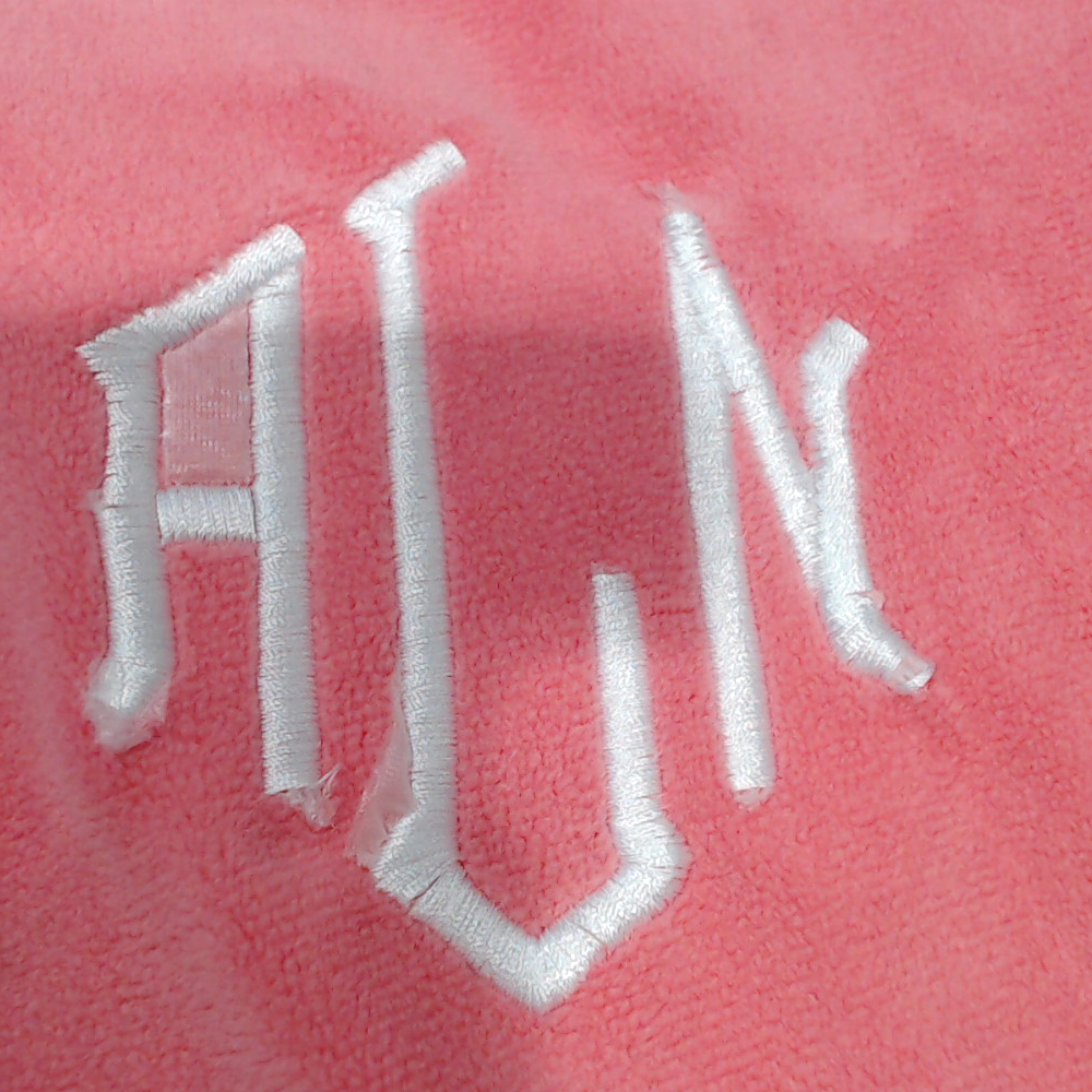 BLOOPER CLOTHING: Monogrammed Puff Sleeve Fleece Pullover