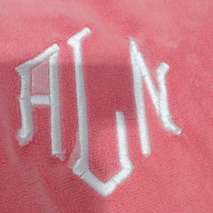 BLOOPER CLOTHING: Monogrammed Puff Sleeve Fleece Pullover